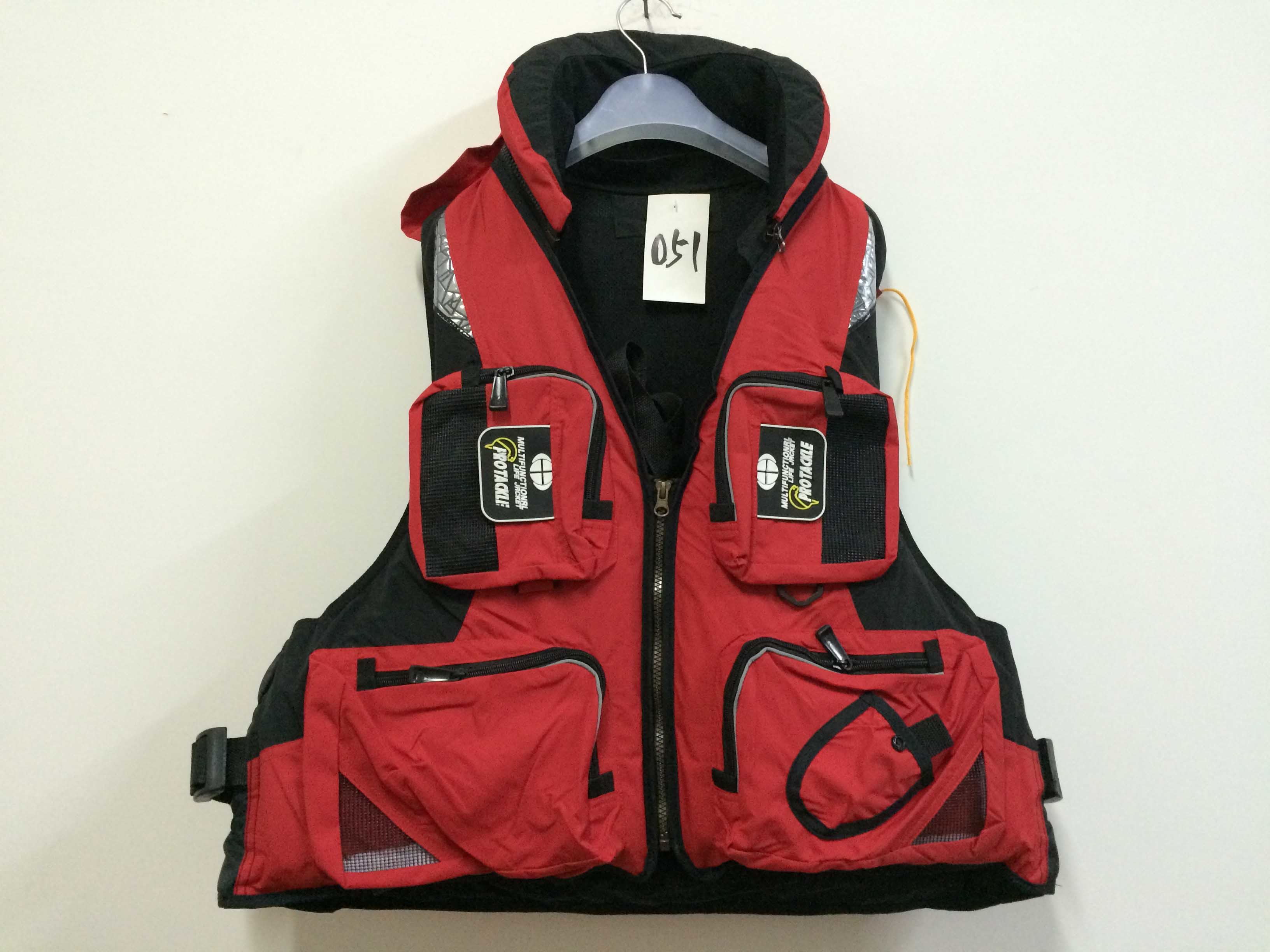 Life vest, swimming vest, mae vest, drifting vest, reflective vest, quick dry, foam inside, reflective tape, S-3XL, 051