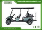 Lithium Battery 6 Passenger Hunting Golf Cart With Flip Flop Seats