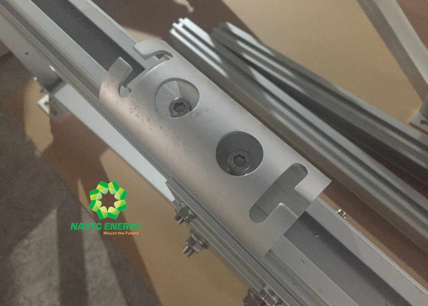 Adjustable Solar Panel Mount Design Aluminum Solar Panel Ground Brackets Of Aluminum Structure