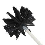 Nylon Filament Flexible Chimney Cleaning Brush Kit 4 Inch Dryer Vent Cleaner