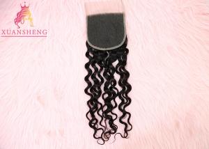 Wholesale Italian Curly 5*5 Transparents Lace Closure from china suppliers