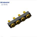 4Pin Egypt Intercom Connector 4Pin spring loaded pin Magnetic Connector