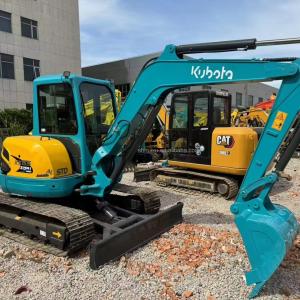 Wholesale used excavators kubota 155 163 /construction small equipment secondhand mini excavator from china suppliers