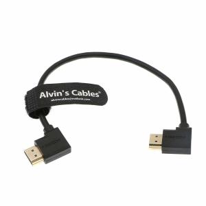 Wholesale E2 L Shape HDMI Camera Audio Cable Right Angle To Right Angle High Speed HDMI Cord from china suppliers
