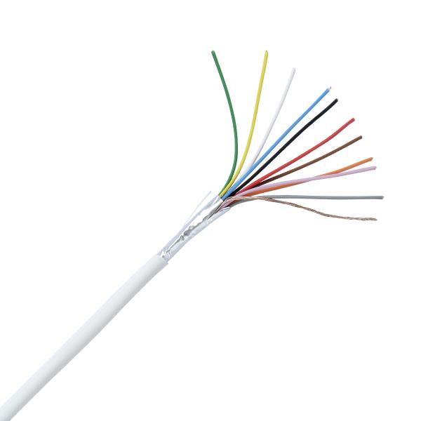 PVC Insulated Exact Cables 10x0.22mm2 Shielded Stranded CCA Conductor CPR Eca