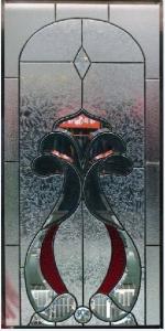 Wholesale black chrome caming decorative glass from china suppliers