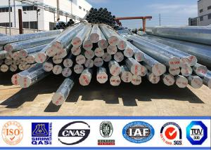 Wholesale 8m 11m Hot Dip Galvanized Octagonal Steel Pole For Transmission Line from china suppliers