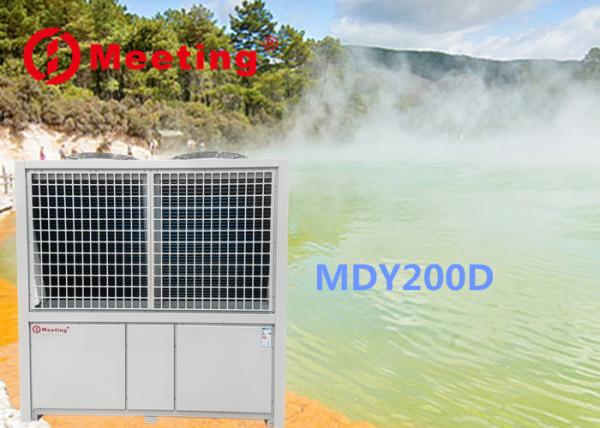 84KW Spa Sauna Swimming Pool Heat Pump Water Heater 84kw High Temperature 55°C