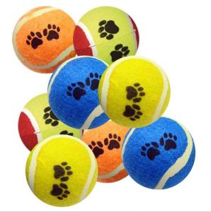 Wholesale Puppy Dogs Healthy Pets Recreational Exercise Toy Tennis Balls Non Abrasive from china suppliers