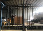 Hercules Security Fence 2100mm x 2400mm Stain Black Powder Coated 80 microns