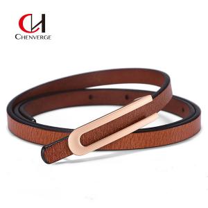 China Fashion Genuine Leather Belt Casual Small Women With Skirt Customization on sale