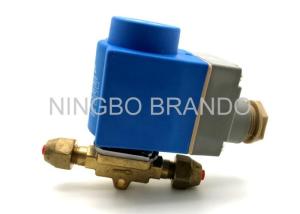 Wholesale EVR 3 220/230V AC Refrigeration Solenoid Valve with Brass Body , Liquid Line Solenoid Valve from china suppliers