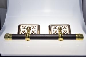 Wholesale Customized Casket Swing Bar C , Gold Color Funeral Casket Handles from china suppliers