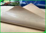 FDA One Side PE Coated Food Grade Paper Roll / 120g 90g 50g Kraft Paper For Food