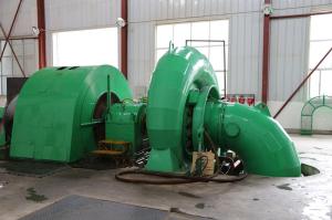 Wholesale Power Francis Turbine Generator 400V-10kV 450-1000RPM 300KW-20MW 20m-300m Head from china suppliers