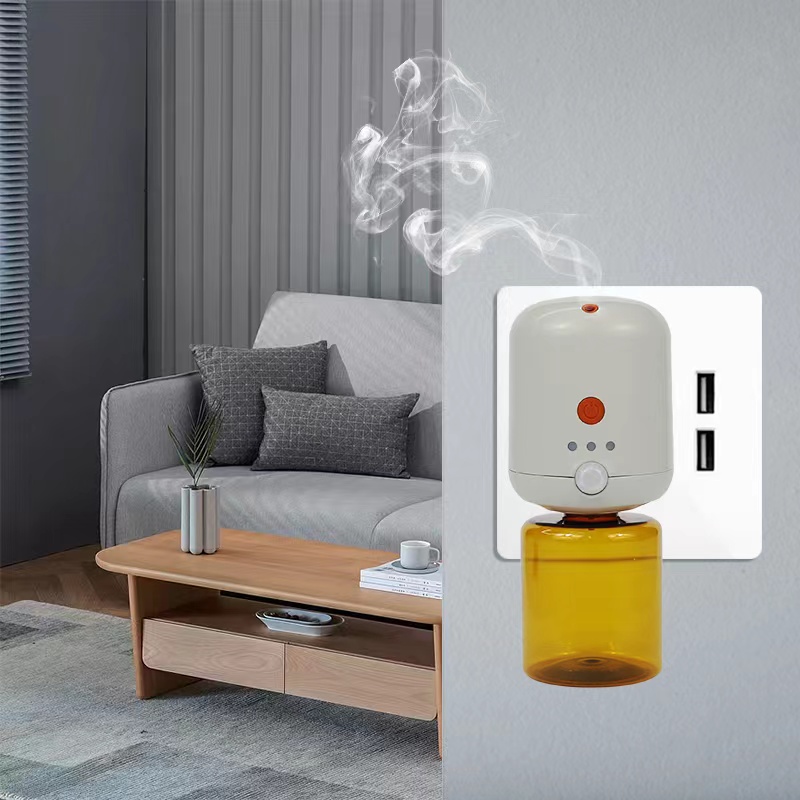 HOMEFISH 100-240V Essential Oil Plug In Wall Diffuser 130mL