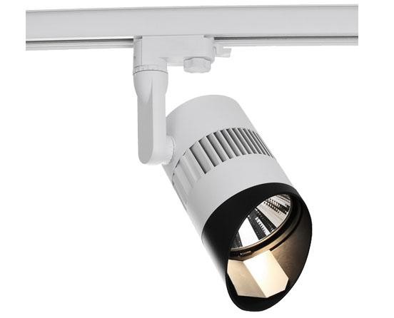 30W 3000K Aluminum Die Casting Body Rail Track Lighting CE with Different Beam Angles / T3A0007