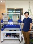 HO1502H 2 head 15 needles embroidery machine for sale as good as toyota