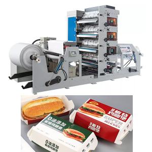 Wholesale 850mm 60m/Min Kraft Paper Carton Box Flexo Printing Machine 6 Color Printing Machine from china suppliers