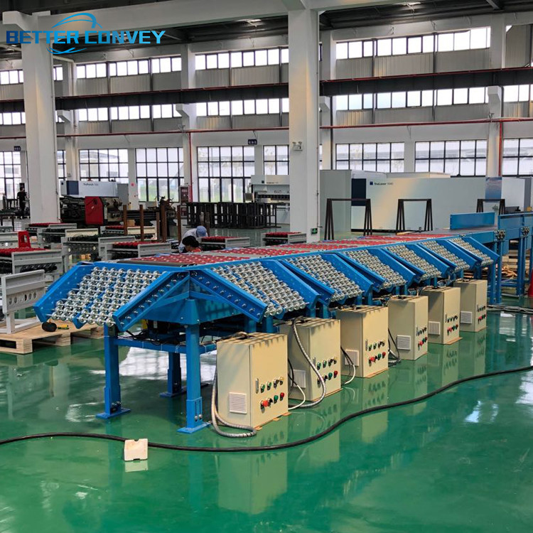 Automatic pivot Swivel Wheel Sorter For Logistics Packaging Line