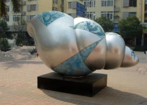 Wholesale Conch Design Contemporary Metal Garden Sculptures Excellent Corrosion Resistance from china suppliers