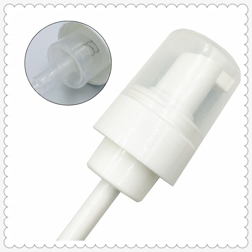 Sturdy Reusable Foaming Soap Dispenser White Pump Assembly With Bottle