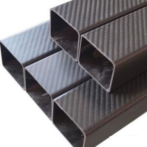 Wholesale Extremely Strong Rectangular Carbon Fiber Tube Low Thermal Expansion from china suppliers
