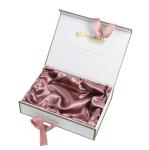 Silk Lining Magnet Rigid Candle Gift Paper Packaging Box With Logo