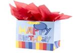 100% Recycled Vellum Kids Birthday Bag