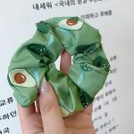 Cloth Stretchy Hair Ties Bobbles Rope Large Intestine Girl Horsetail Head
