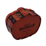 Halloween Pumpkin Shaped Tin Gift Box Metal Tin Can Holiday Gift Packaging