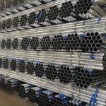 OEM A36 SS400 ST372 Gi Steel Pipe 50mm Round ERW Mild Steel Tube
