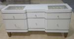 wooden Bathroom vanity with wood shelf /bathroom cabinet /HOTEL VANITY V-011