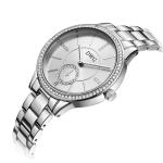 IP Plated Minimalist Rose Gold Watch Casual Design For Couples And Lovers