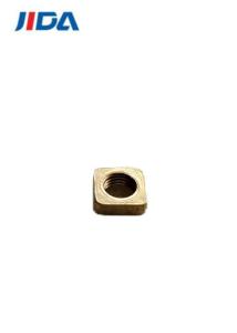 Wholesale IATF 16949 Lead Free square Copper Bolt Nut M3 Coupling Nut 1.5mm×4.6mm from china suppliers