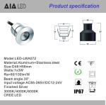 Outside LED underground light/LED outdoor lights ground buried light for
