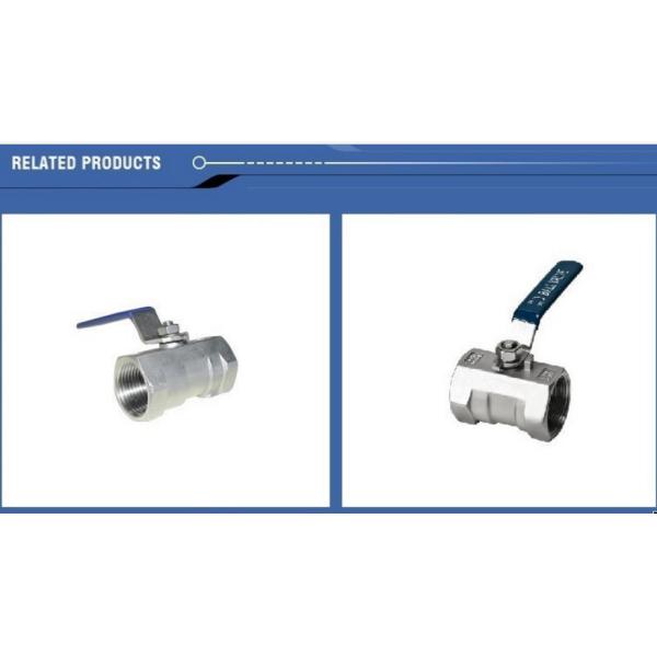 One Peice Sanitary Ball valve With Female Thread Connection