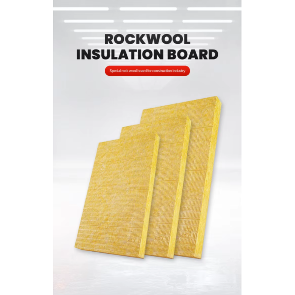 Fireproof Soundproof Rock Mineral Wool Board Thermal Insulation With Aluminum Foil