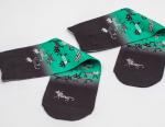 Anti Slip Eco Friendly Soft Cute Printed Socks 61% Polyester