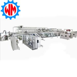 Wholesale 250-300kw High Speed Baby Diaper Production Process Line Quick Order Fulfillment from china suppliers