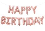 16 Inch Rose Gold Foil Letter Balloons For Birthday