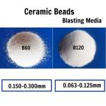 700HV Good Sphericity 85% Zirconia 0.125mm B120 Ceramic Blasting Media