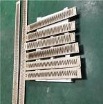 Sharp 1600mm PU PVC Conveyor Belt Slitting Machine V Finger Punching Machine