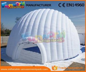 Wholesale Large PVC Coated Nylon Or PVC Tarpaulin Inflatable Igloo Tent Inflatable Dome Tent For Outdoor from china suppliers