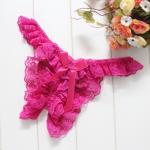 Open up lace thong