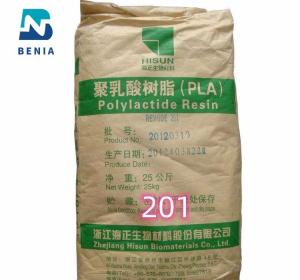 Wholesale Hisun PLA Resin REVODE 201 Polylactic Acid Biobased PLA Pellets for Biodegradable Compostable from china suppliers