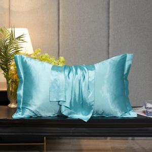 Wholesale 25mm Bedtime Beauty Satin Polyester Silk Pillowcase ISO Certificated from china suppliers