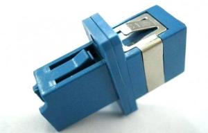 Wholesale Fiber optic SC/UPC to LC/UPC hybrid adapter, with plastic housing long flange simplex from china suppliers