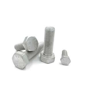 Wholesale Hot Dip Galvanized Hex Head Bolt Grade 5 Grade 8 DIN931 DIN933 from china suppliers