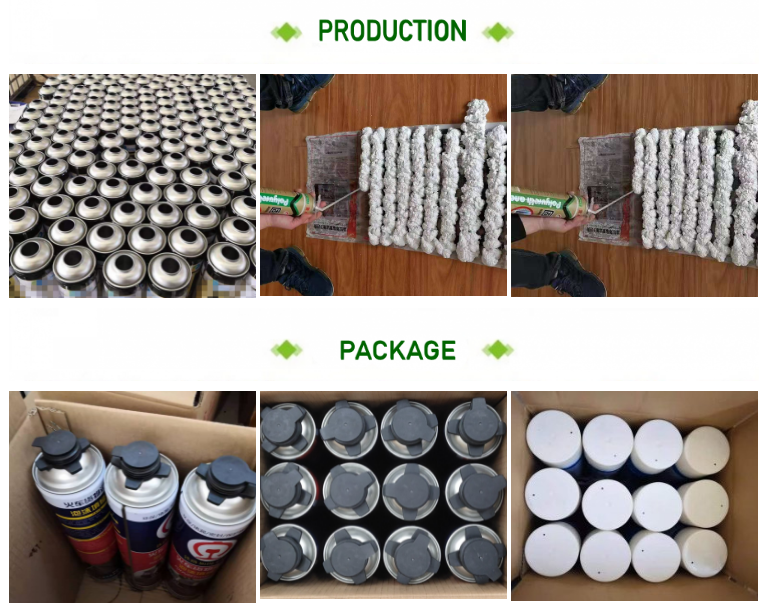 ISO9001 Hand Held Pu Foam 3214109000 Polyurethane Foam Sealant